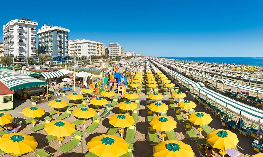 ריצ'יונה Hotel Margareth מראה חיצוני תמונה