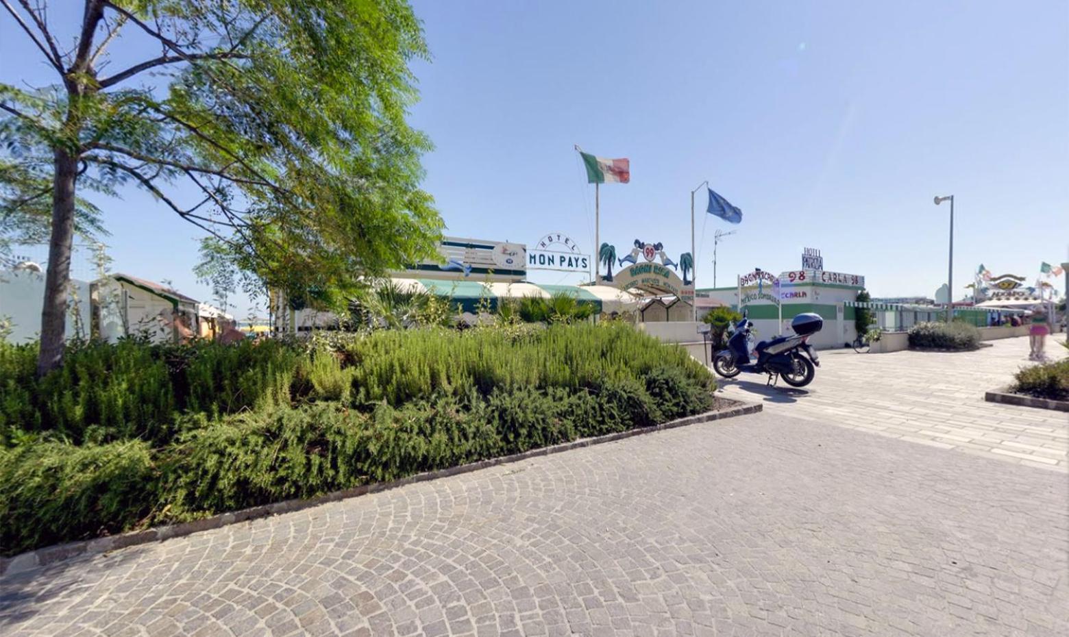 ריצ'יונה Hotel Margareth מראה חיצוני תמונה