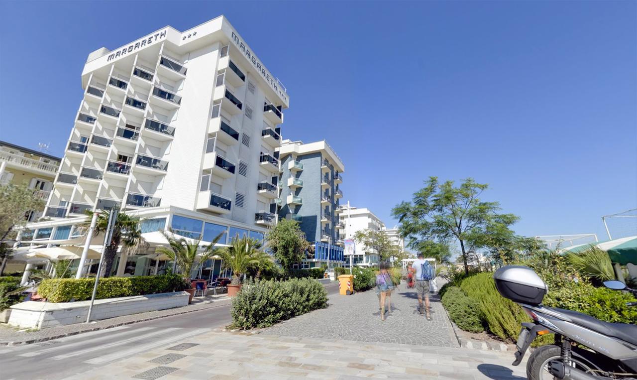 ריצ'יונה Hotel Margareth מראה חיצוני תמונה