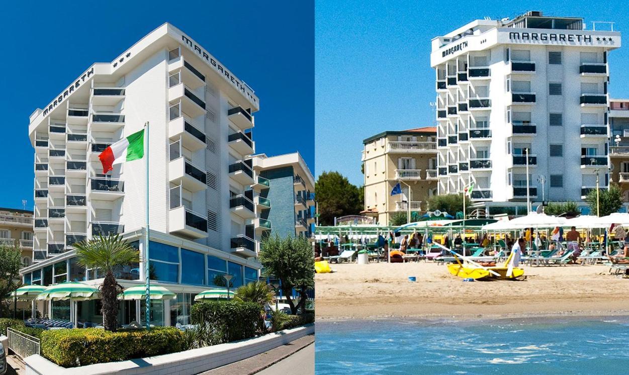 ריצ'יונה Hotel Margareth מראה חיצוני תמונה