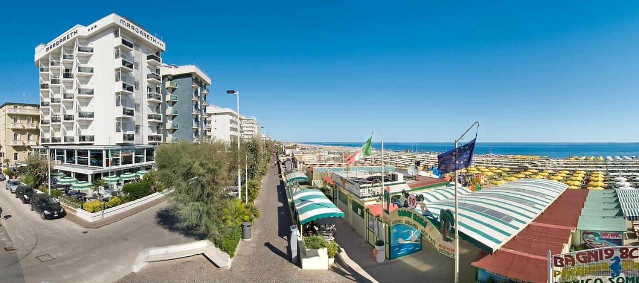 ריצ'יונה Hotel Margareth מראה חיצוני תמונה